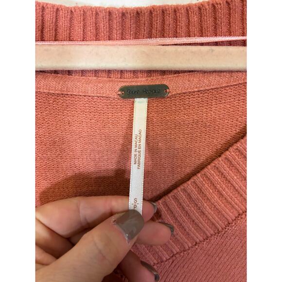 Free People Orion A Line Tunic Oversized Boxy Relaxed Casual Lagenlook Casual S - Picture 3 of 5